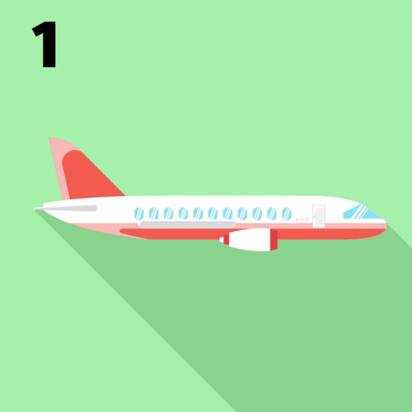 Illustration Flugzeug