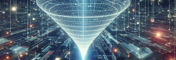 KI generierte Darstellung eines Funnels