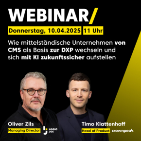 Wie mittelständische Unternehmen von CMS als Basis zur DXP wechseln und sich mit KI zukunftssicher aufstellen