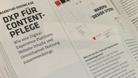 Close Up des Warema Magazin-Artikels in der t3n