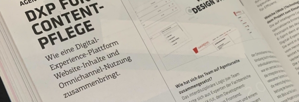 Close Up des Warema Magazin-Artikels in der t3n