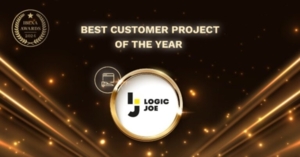 Ibexa Award Badge Auszeichnung fuer das beste Kundenprojekt 2024